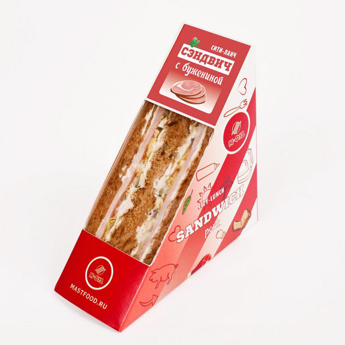 Сэндвич с бужениной 150г Сэндвич с бужениной 150г