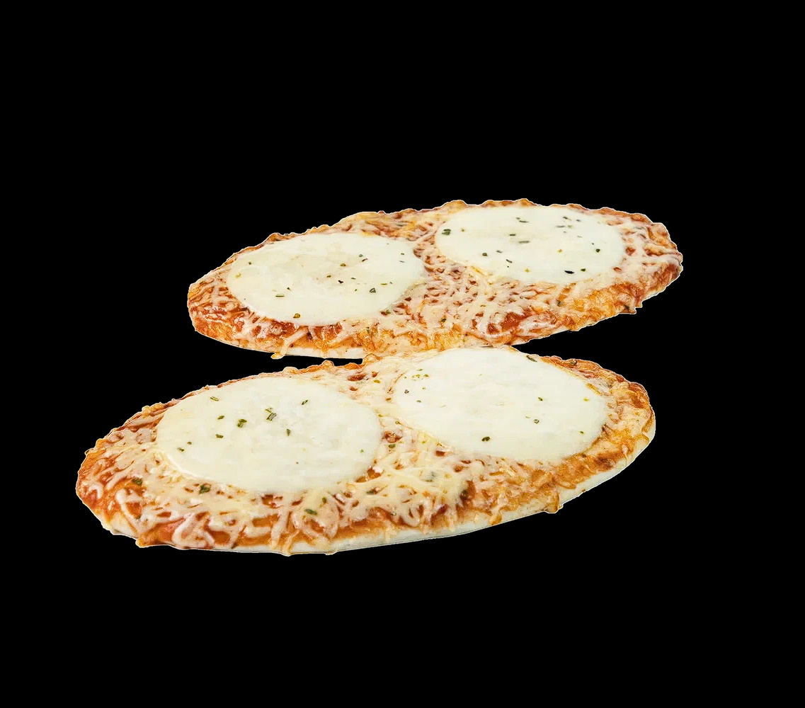 Пиццетта овальная Маргарита (с моцареллой и соусом Песто)